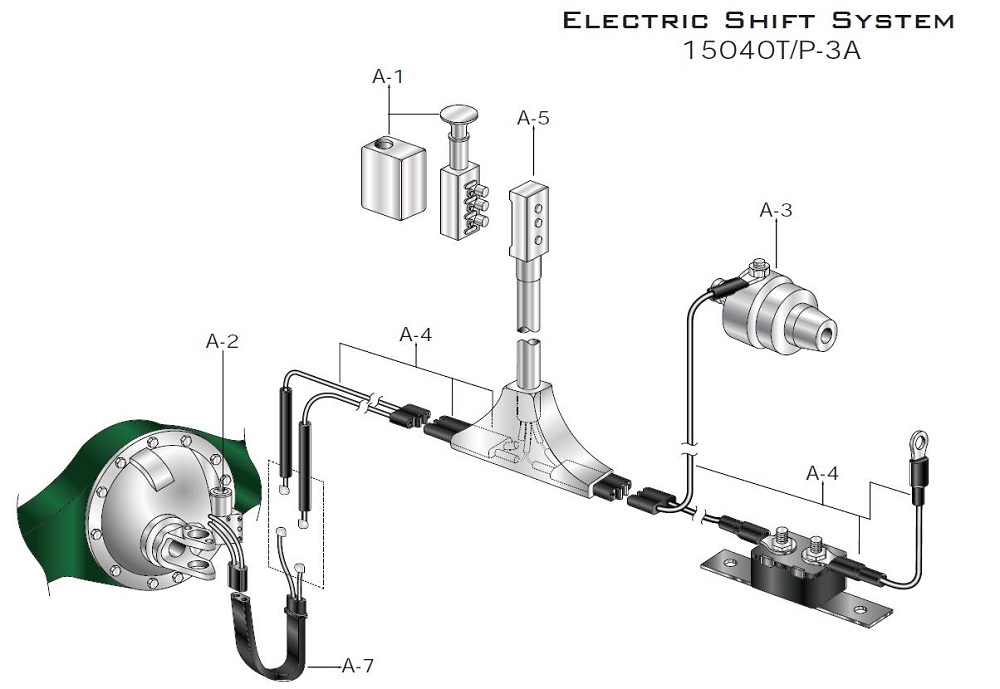 Electric Shift System - 15040T-3A | Gearcentre Canada| Heavy Light-Duty ...